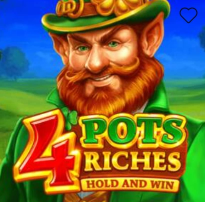 4 Pots Riches Hold and Win slot game