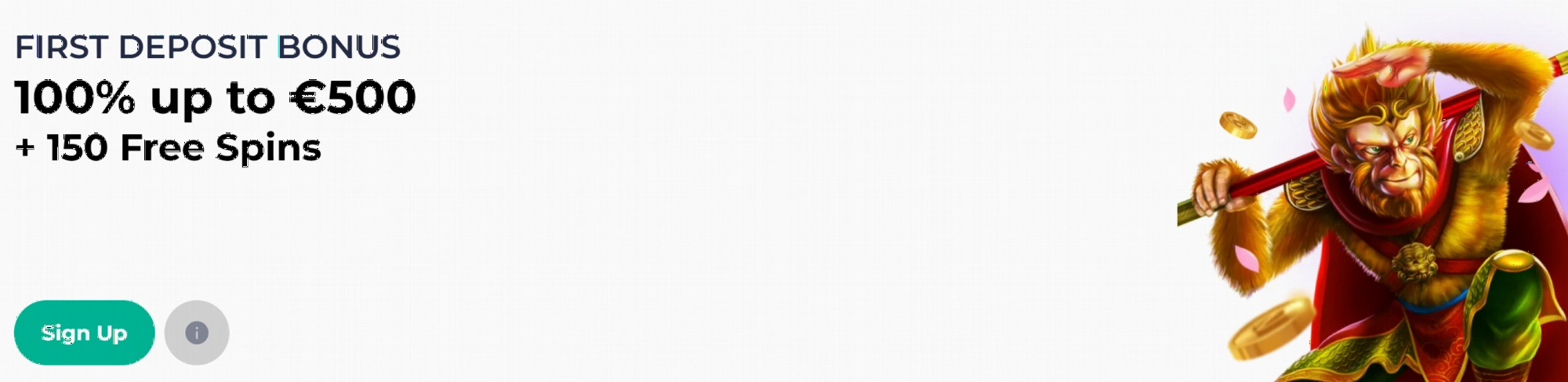 KingHills Casino first deposit bonus - 100% up to £500 plus 150 free spins